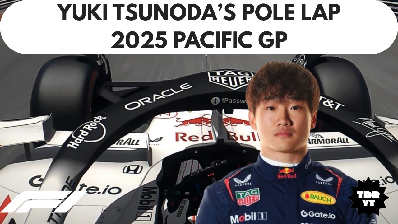 Yuki Tsunoda's Pole Lap | 2025 Pacific Grand Prix #assettocorsa