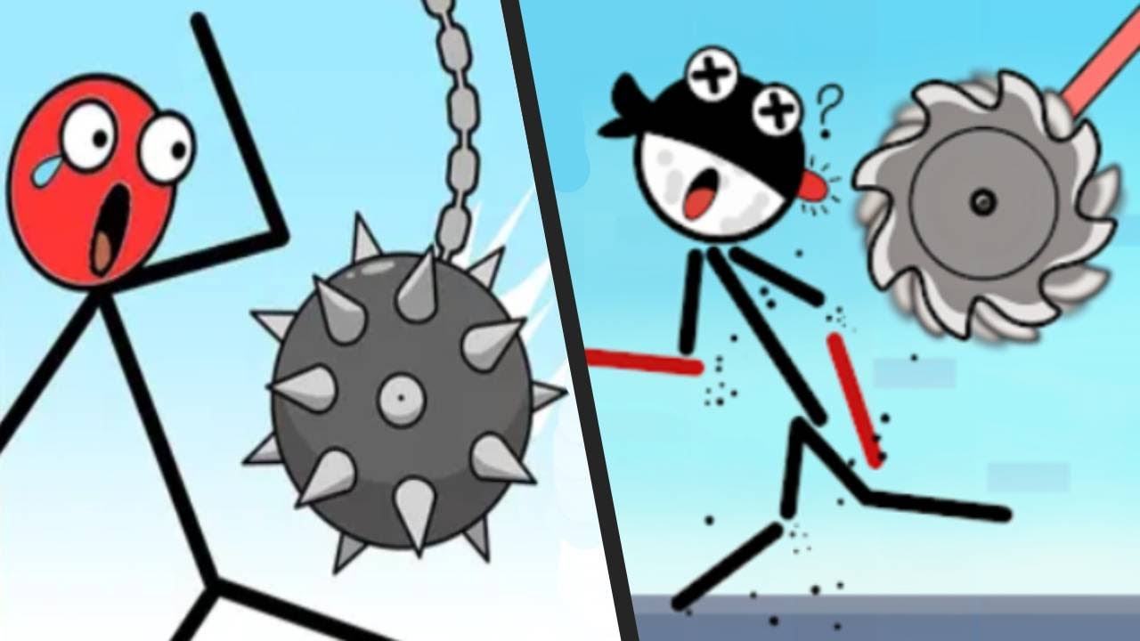 RAGDOLL BREAK KICK LOSER vs RAGDOLL DESTRUCTION SIMULATOR - Satisfying double gameplay STICKMAN Game