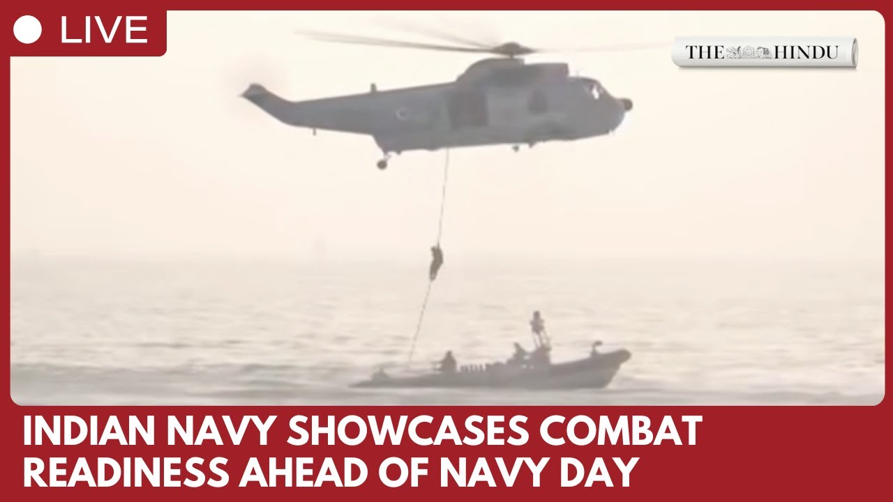 Indian Navy Showcases Combat Readiness Ahead of Navy Day