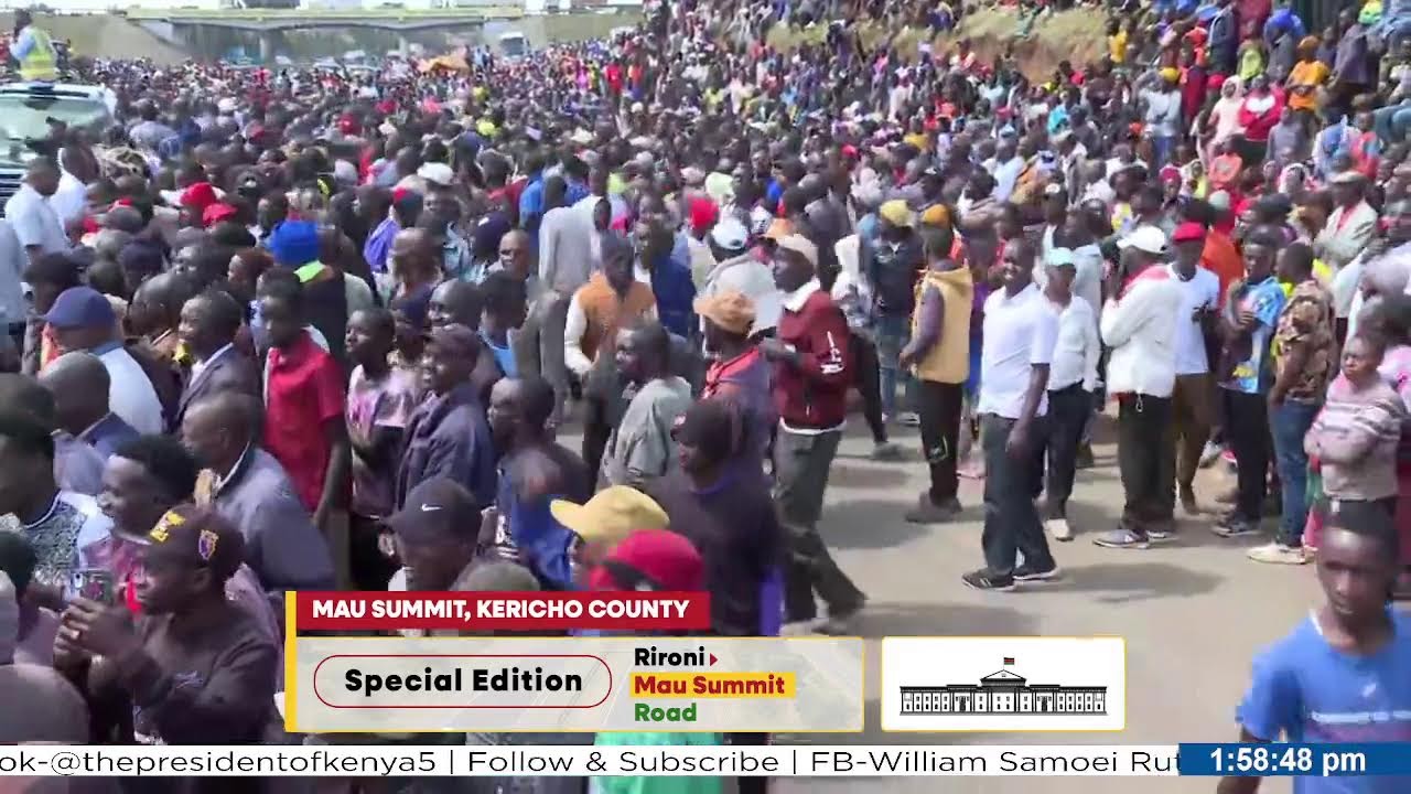 Special Edition: Rironi-Mau Summit Road, Mau Summit, Kericho County
