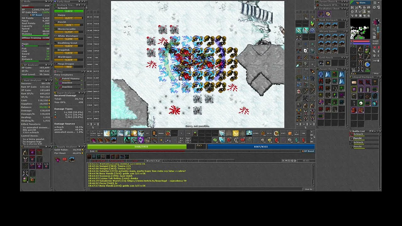[Hunt diary] Percht & Schiach - event bestiary - 50 charm points in 3h. No commentary