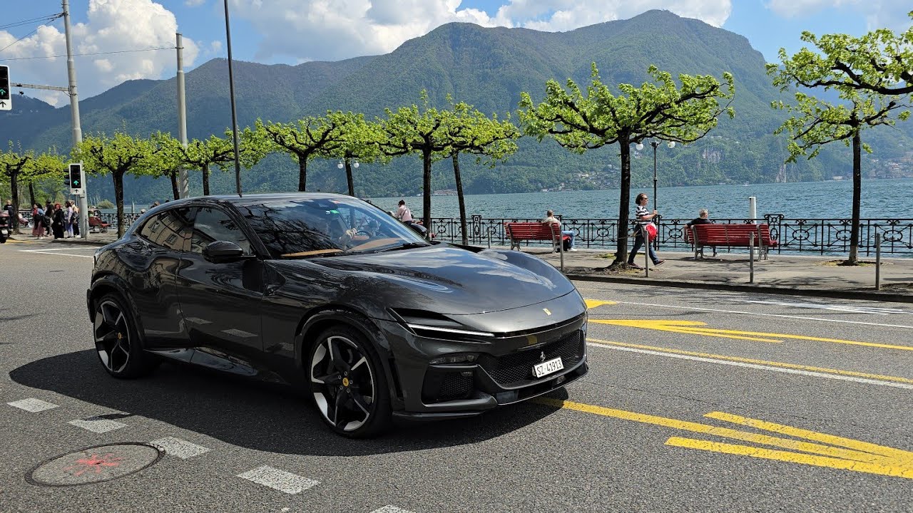 LUGANO SUPERCARS 2025 APRIL, 4K ULTRA HD