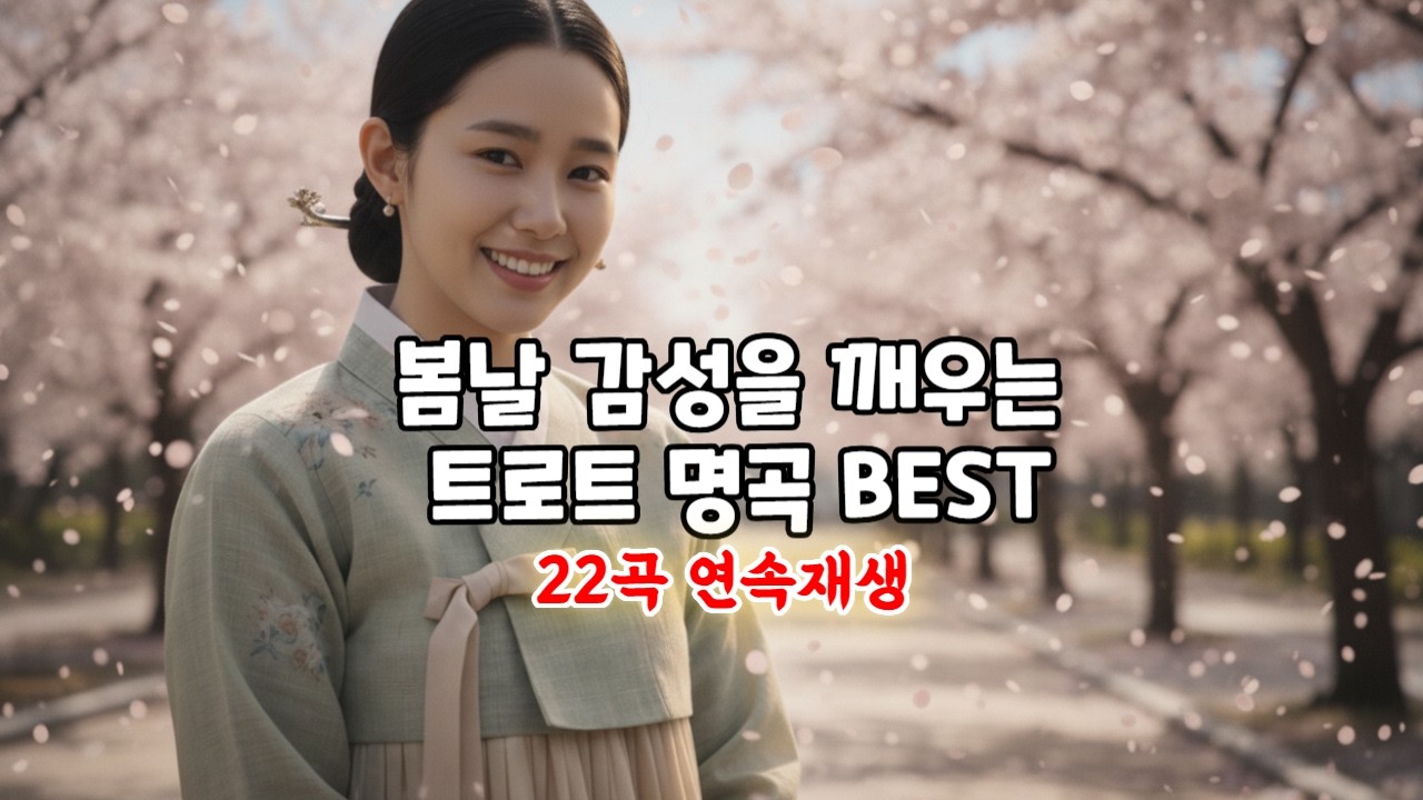 트로트 발라드 명곡엄선 22곡 7080 감성 라이브 연속재생 | 봄에 만나보는 가슴 편한 트로트. 편안히 쉬시면서 감상하세요! #트로트 #발라드 #7080 #봄노래