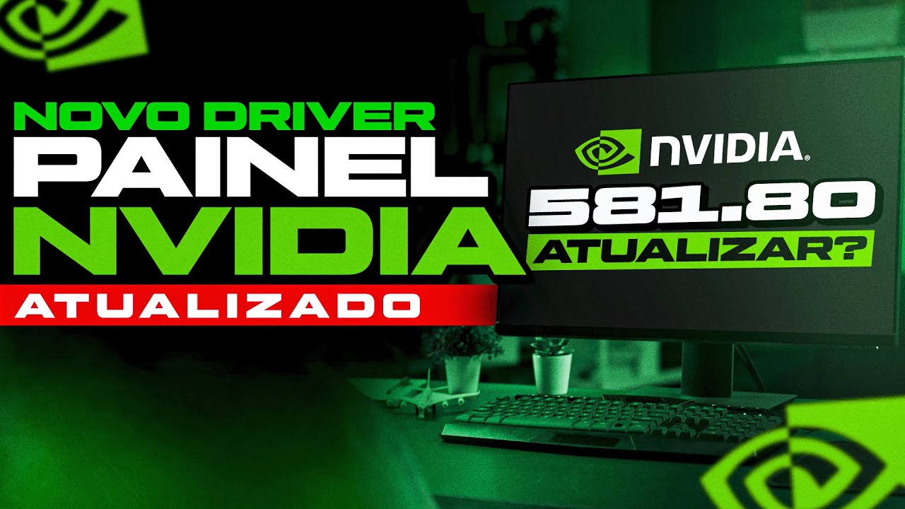 MELHORES CONFIGURA&Ccedil;&Otilde;ES PAINEL NVIDIA 2025 ! DRIVER NOVO E CONFIGS NVIDIA PARA MAIS FPS NOS JOGOS !