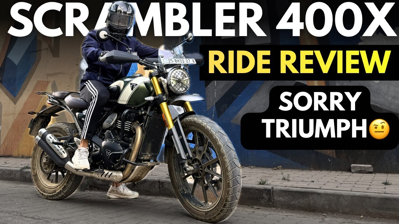 Triumph Scrambler 400X Review🔥| Off-Road Test | Beats Himalayan 450? & KTM 390 Adventure? 