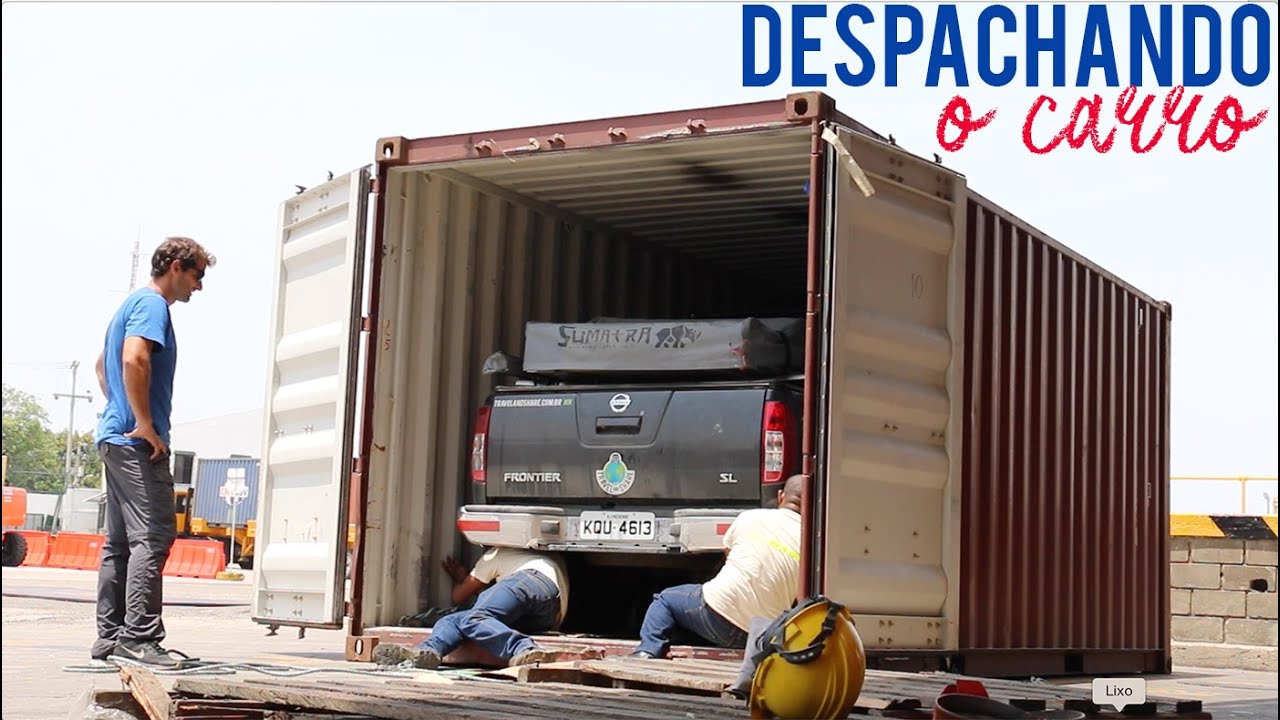 DESPACHANDO O CARRO PARA O PANAMÁ | VIAGEM | Romulo e Mirella | T1. Ep. 89
