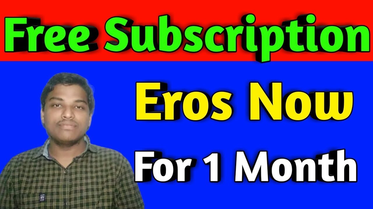 Eros Now Free 1 Month Subscription !! Get Eros Now Promocode !!
