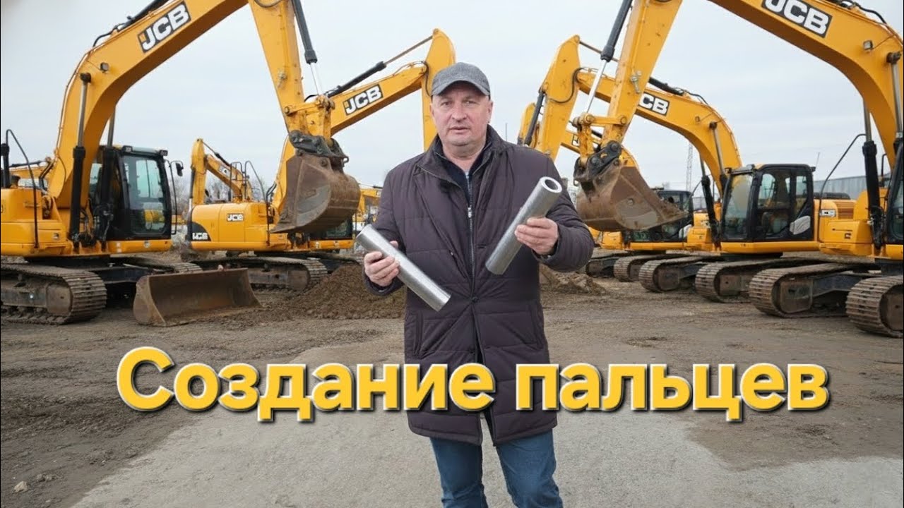 Создание пальцев на экскаватор JCB 3-4 CX Молдова 