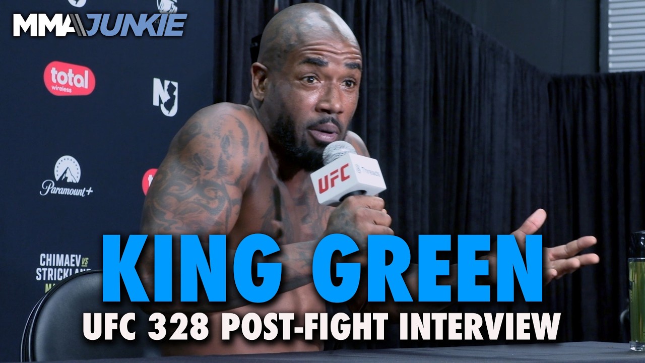 King Green explains why he's 'trash and nothing' but also 'the best' | UFC 328