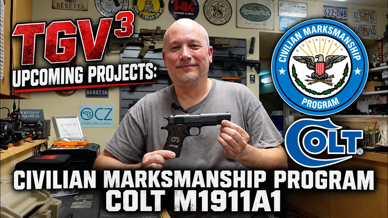 Будущие проекты TGV&sup3;: пистолет Colt M1911A1 из программы Civilian Marksmanship Program
