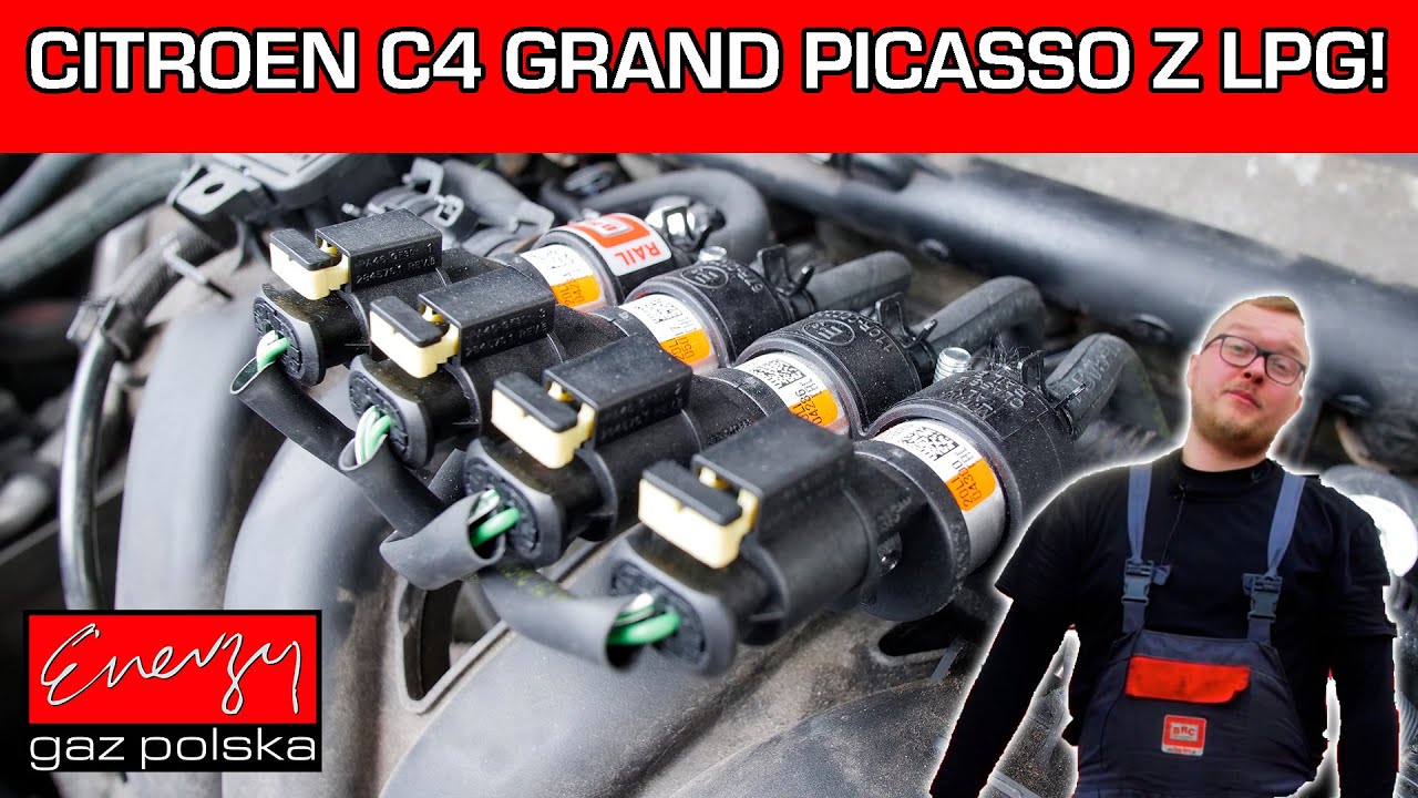 Montaż LPG: Citroen C4 Grand Picasso 1.8 125KM 2008R! Co tu się ZDARZYŁO! Jeżdżący CYTRUS na GAZ?!?