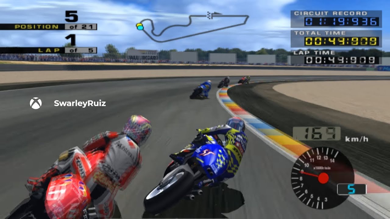 MotoGP 2 PS2 | Paul Ricard | Trayectoria #50