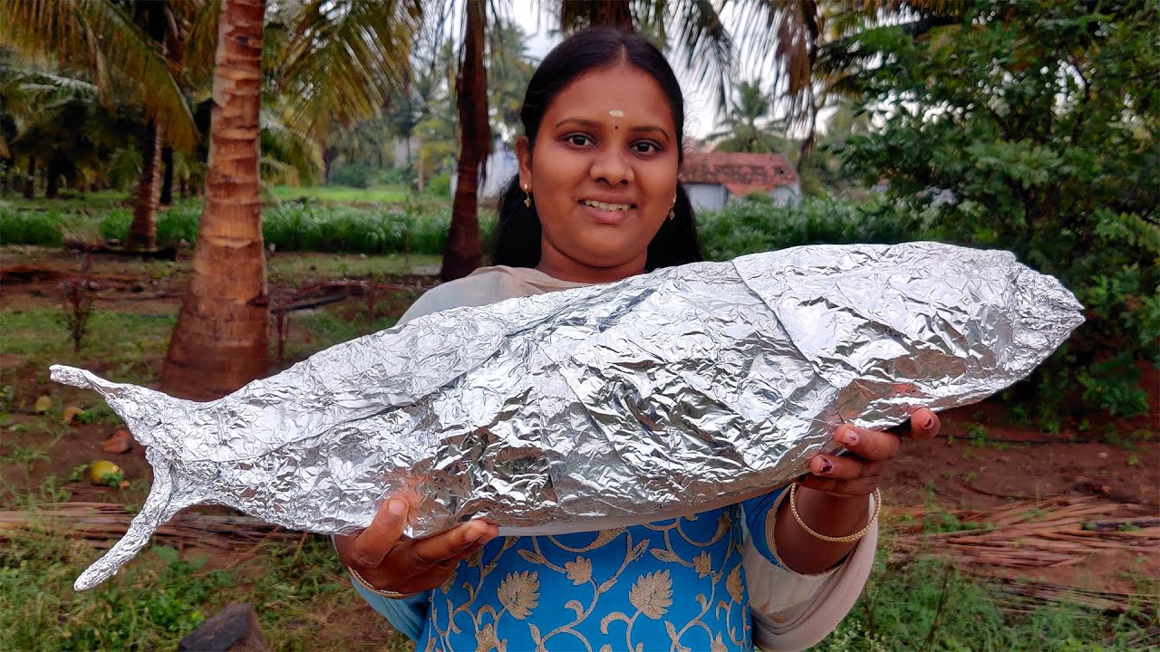 ARABIAN GREEN FISH TANDOORI | Banana Leaf Cooking