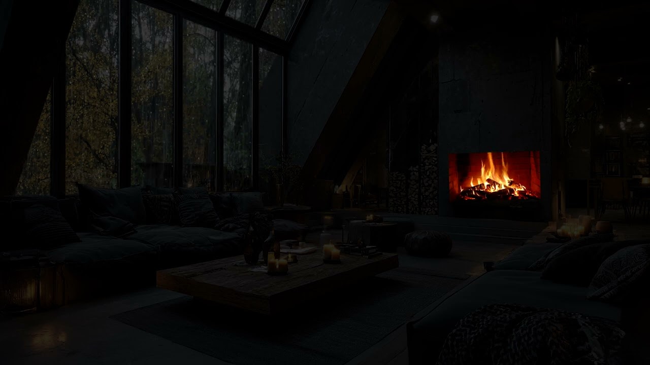 Soothing Rainy Afternoon Nature Sounds Creating a Calm Ambience for Deep Sleep and Mental Relaxation