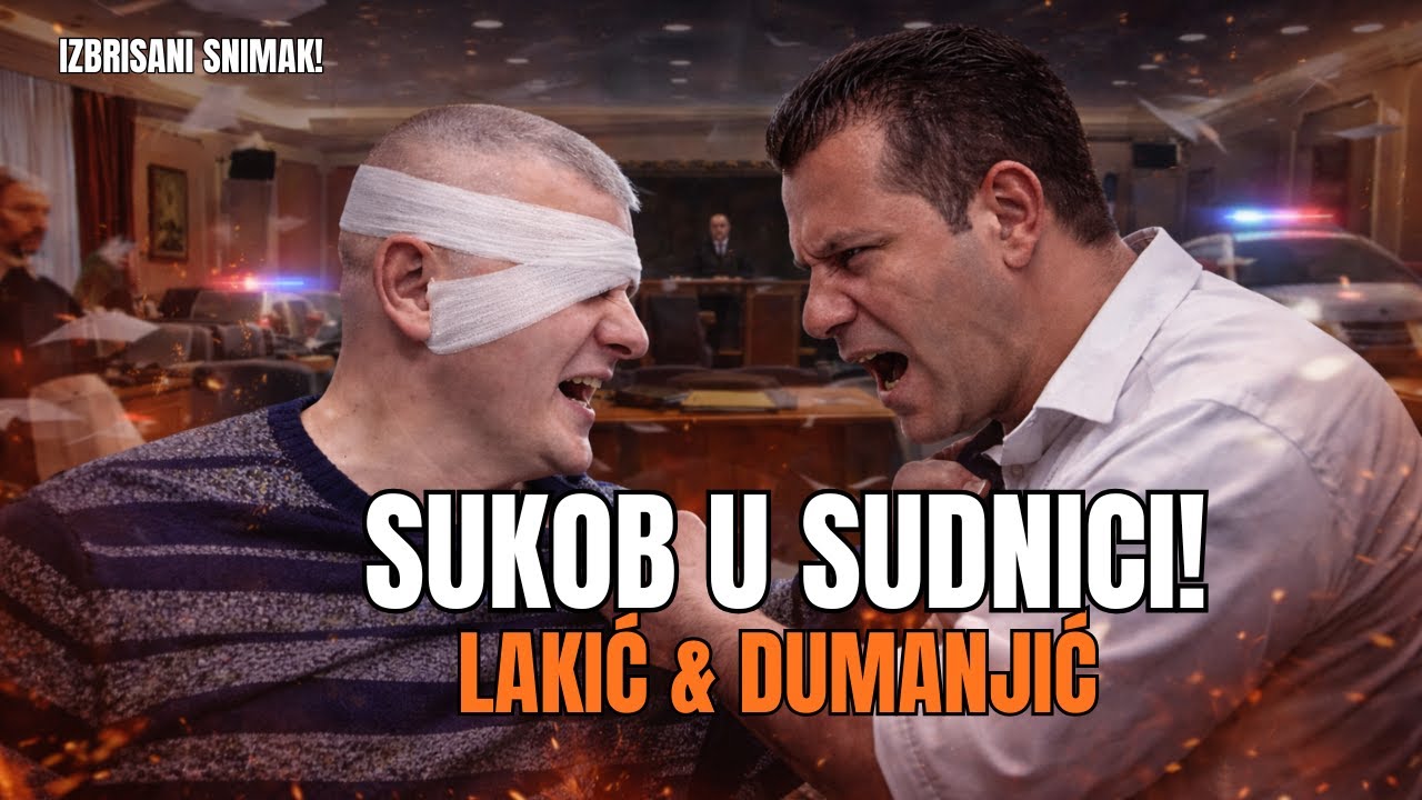 Sead Dumanjić - Veliki sukob sa Lakićem u sudnici! IZBRISANI SNIMAK!