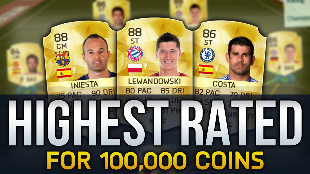 FIFA 16 - HIGHEST RATED TEAM POSSIBLE FOR 100,000 COINS! (FIFA 16 ULTIMATE TEAM SQUAD BUILDER)