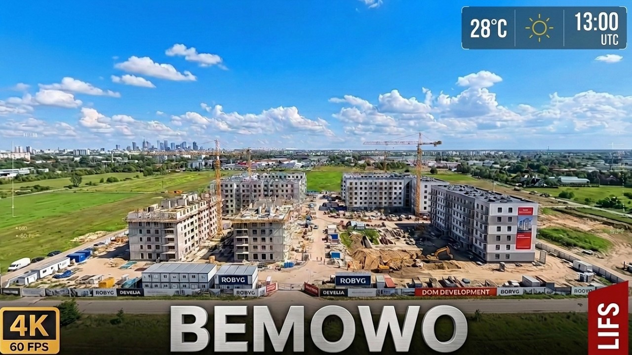 VR 360 | ROBYG Modern City, Develia - Bemowo Vita, Dom Development Metro Zach&oacute;d || Inwestycje Bemowo
