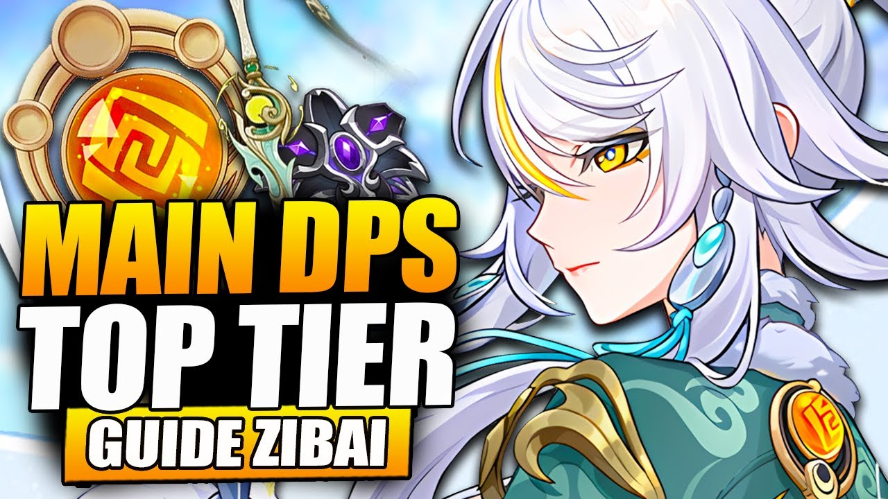 Guide Zibai Complet : Comment jouer le DPS TOP TIER GEO ! Armes, Teams, Artefacts ! Genshin Impact