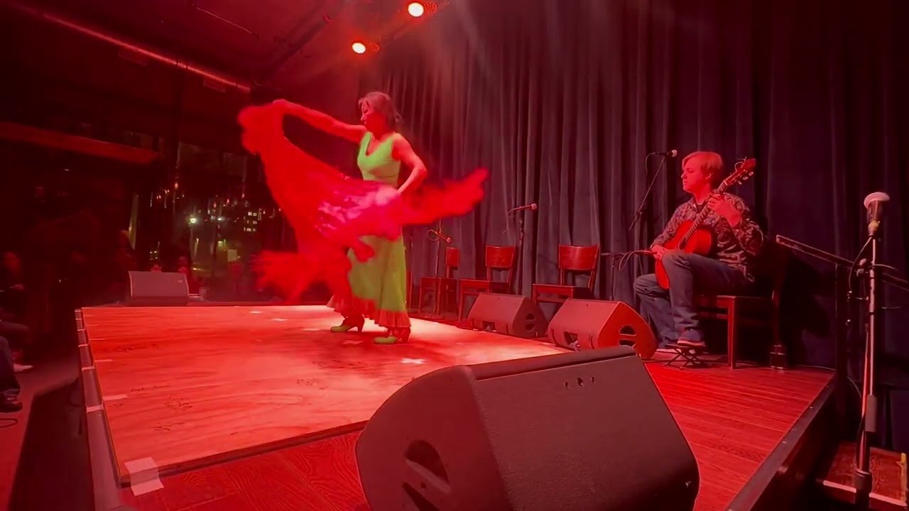 Ping dancing to Jeff Lambert’s falseta tientos at Icehouse