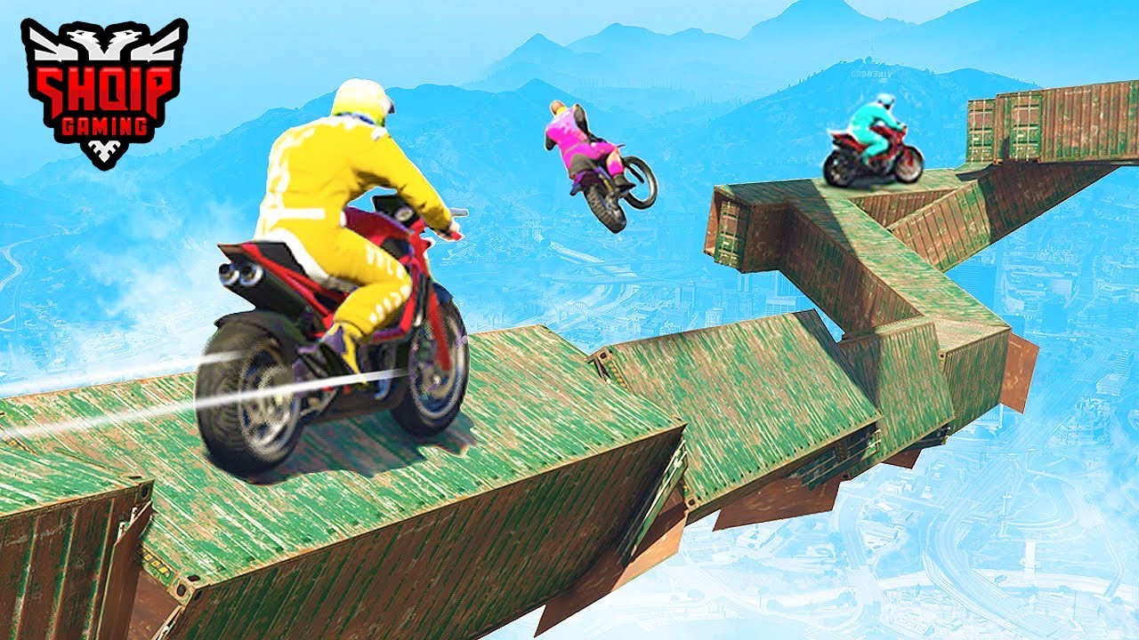 GTA 5 SHQIP - Parkour në Ishullin e Ri !! - SHQIPGaming