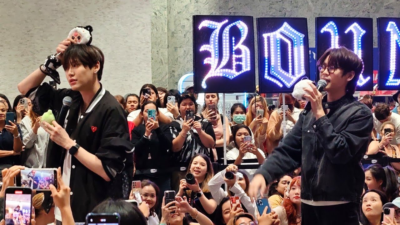 《Full》BounPrem[รวมพล Gathering] Fansign International Novel Festival 2024 /1Aug24/@Samyan Mitrtown