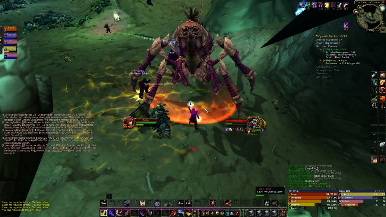 WoW Classic: RFD (Rogue PoV)