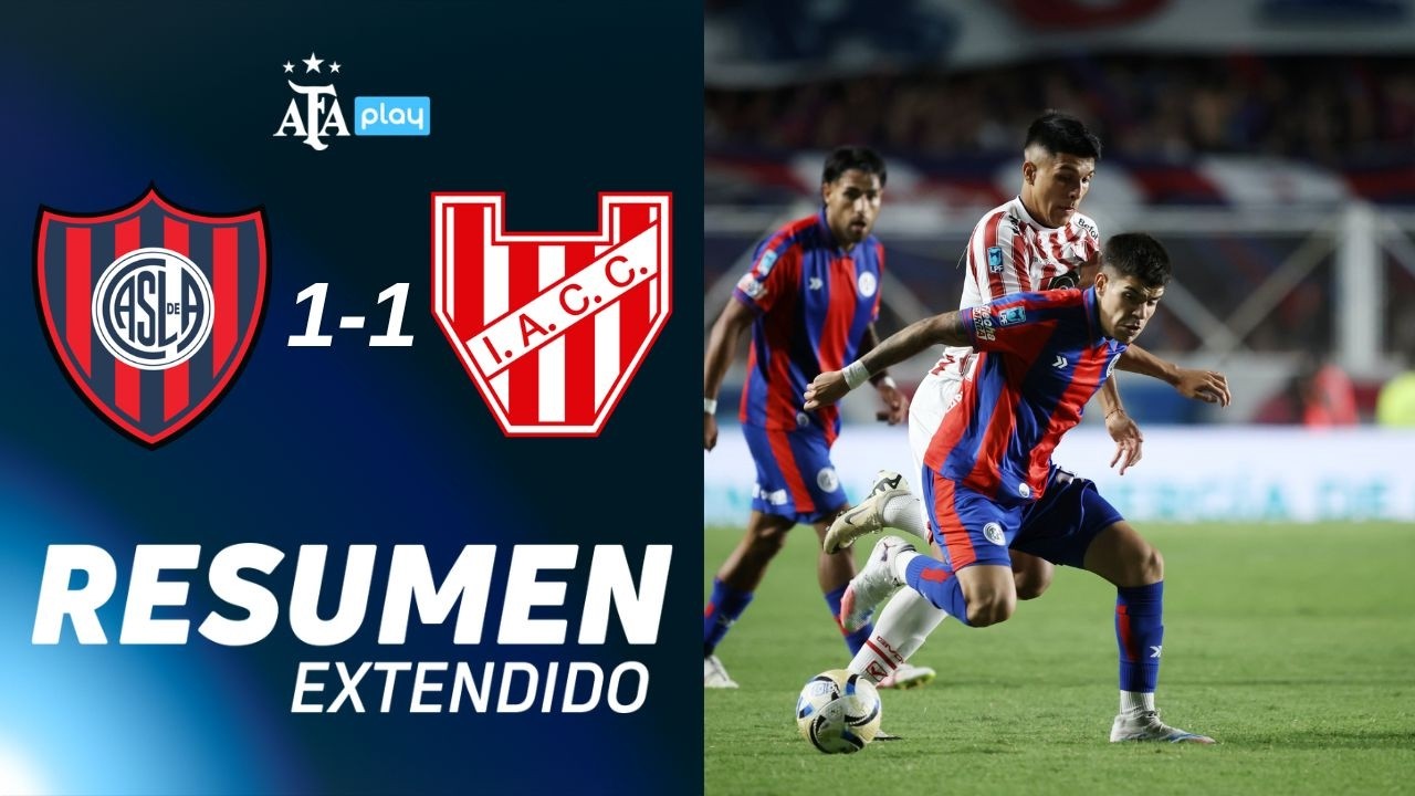 San Lorenzo 1 vs. 1 Instituto | #TorneoApertura2026 | Resumen Extendido | Fecha 7
