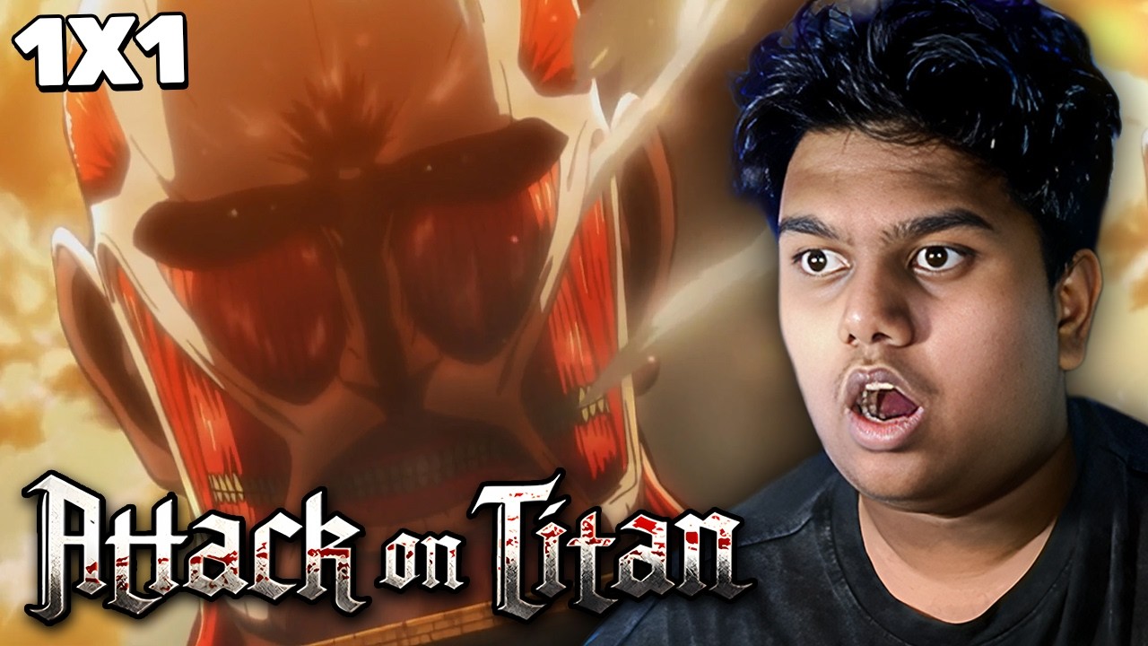 WHAT DID I JUST WATCH?!?! | Attack on Titan Season 1 Episode 1 (Reaction)