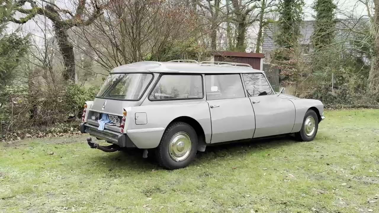 Citroen DS Break ID 21 (1968) - Walkaround, Interior & Sound