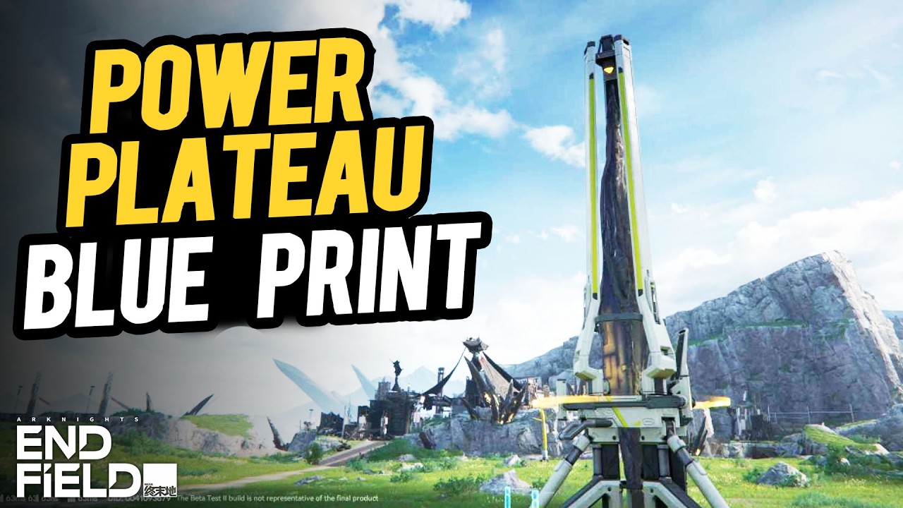 Power Plateau AIC Factory BluePrints - Arknights Endfield Valley 4