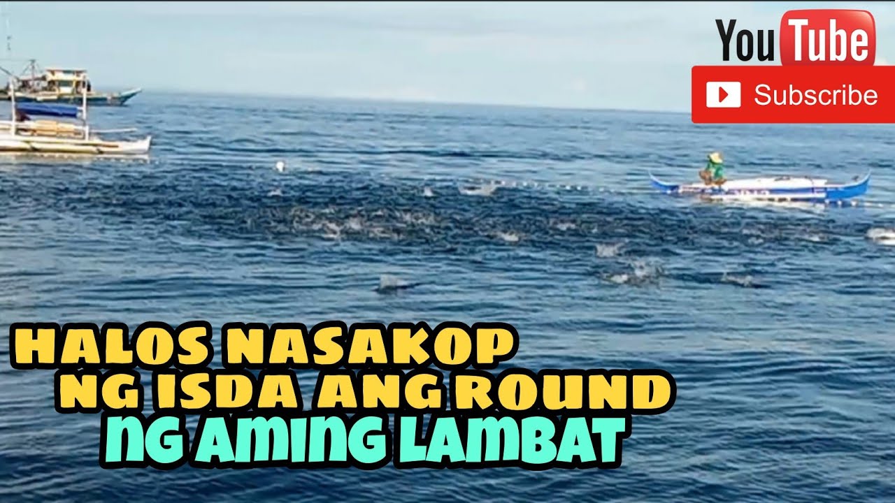 halos nasakop ng isda ang round ng aming lambat - K-DO VLOG