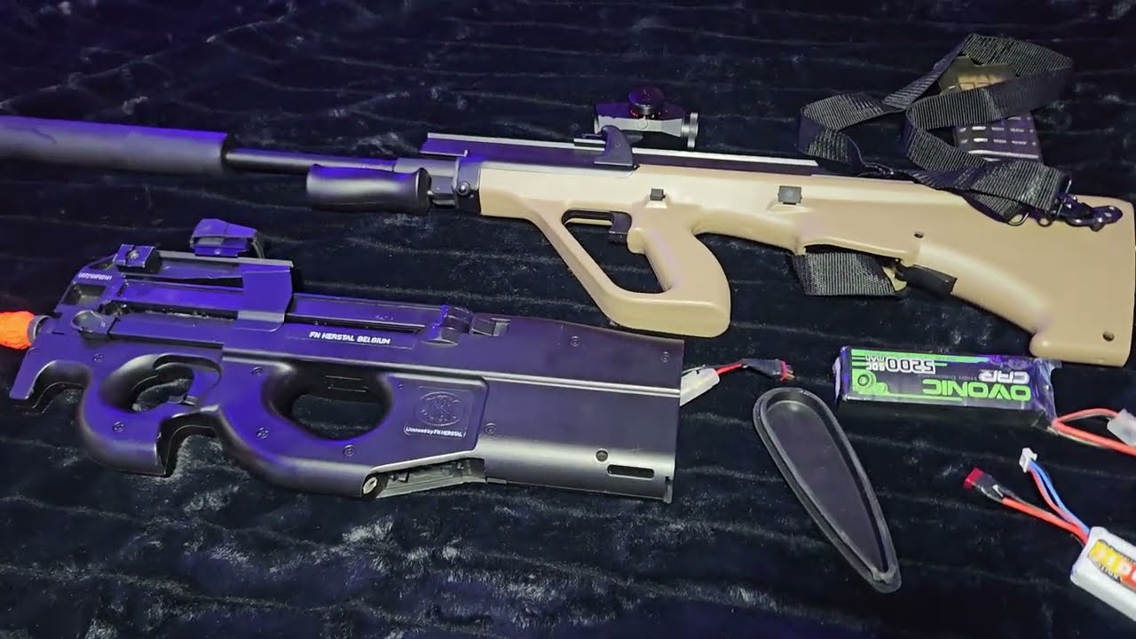 FN P90 против Snow Wolf Aug. Усилие на спусковом крючке.