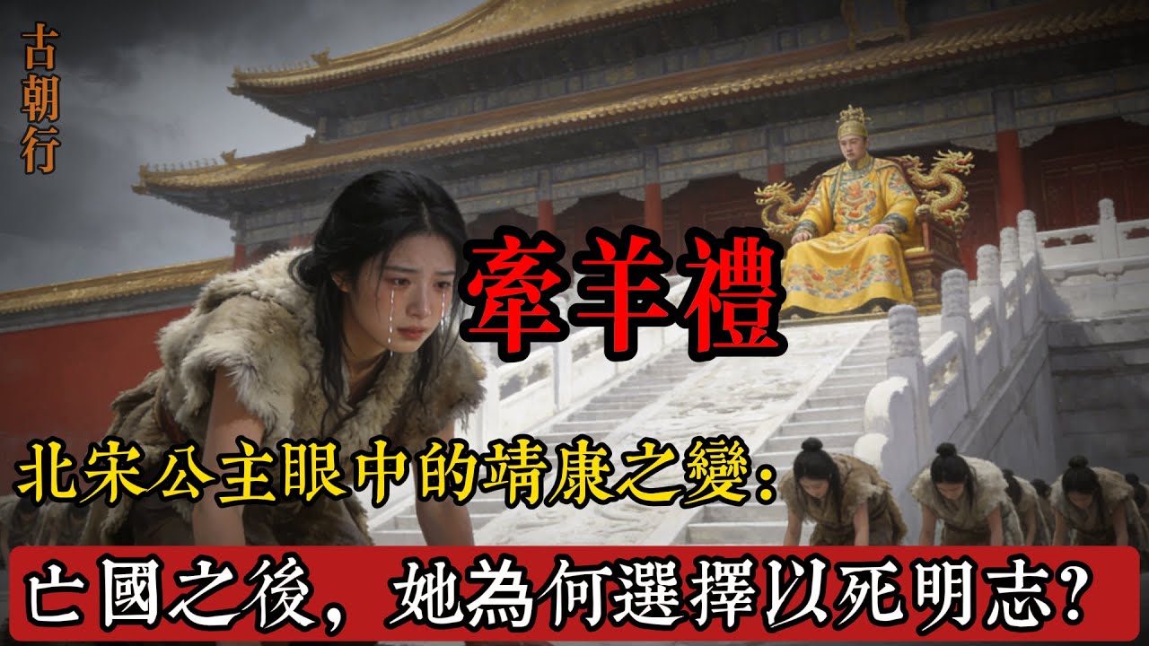 靖康之難的牽羊禮到底有多屈辱？為何被俘女子大多選擇自盡？沉浸式體驗北宋公主的臨終獨白#古代歷史 #靖康之難 #宋代女性 #歷史真相 #沉浸式歷史 #北宋滅亡 #文化反思 #程朱理學 #牽羊禮