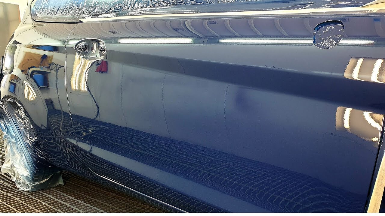 Painting car & fade out (blend) clear coat  | Water base Cromax Pro | Clear coat Lechler