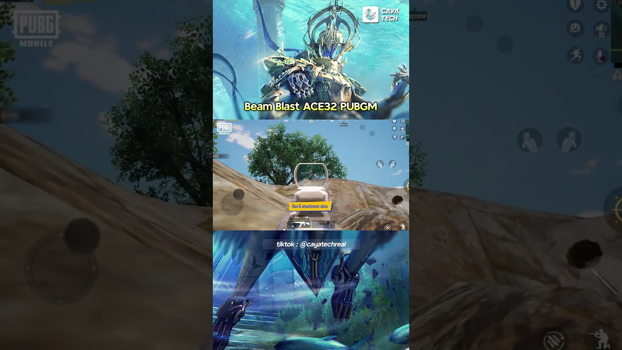 skin beam blast ace32 pubg mobile