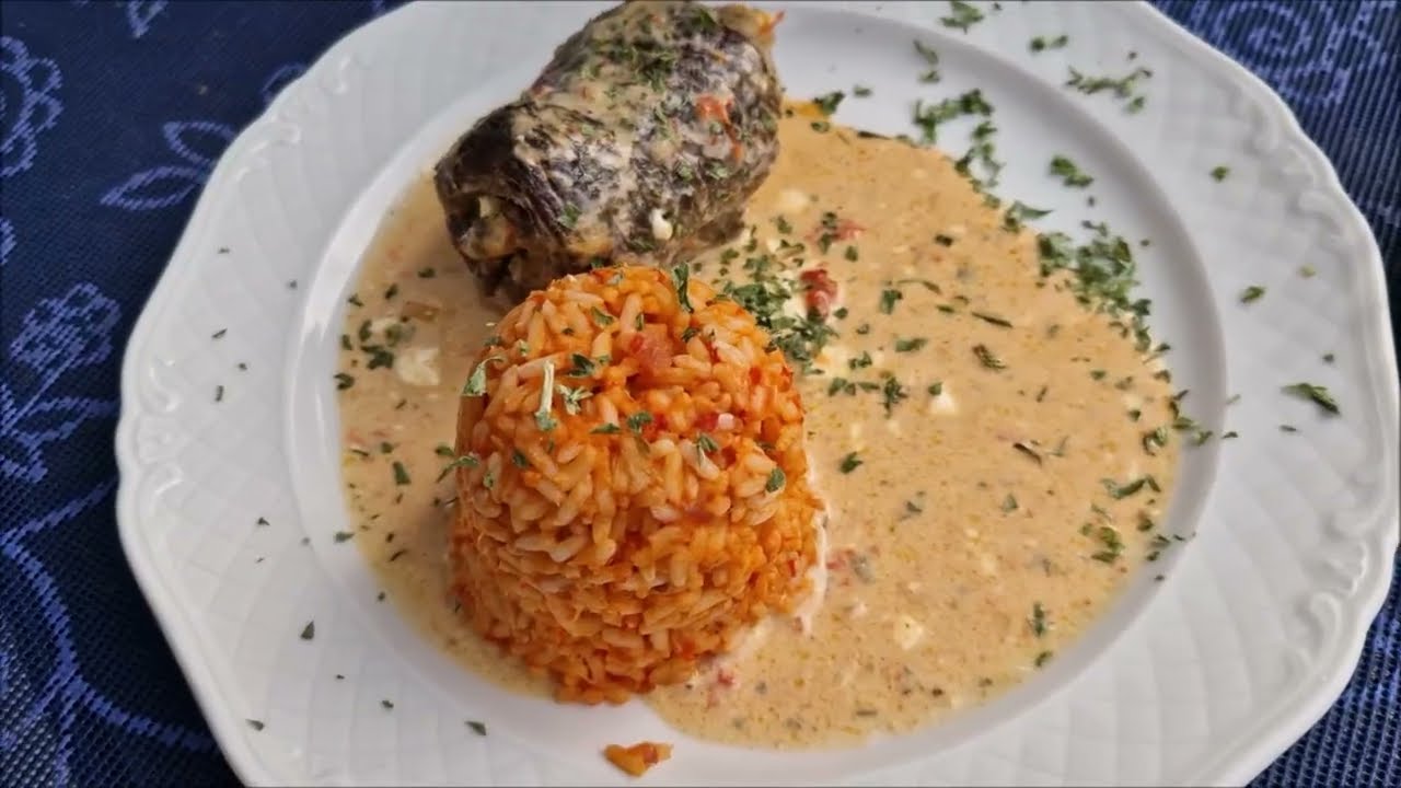 Griechische Rinderrouladen mit Metaxa Soße
