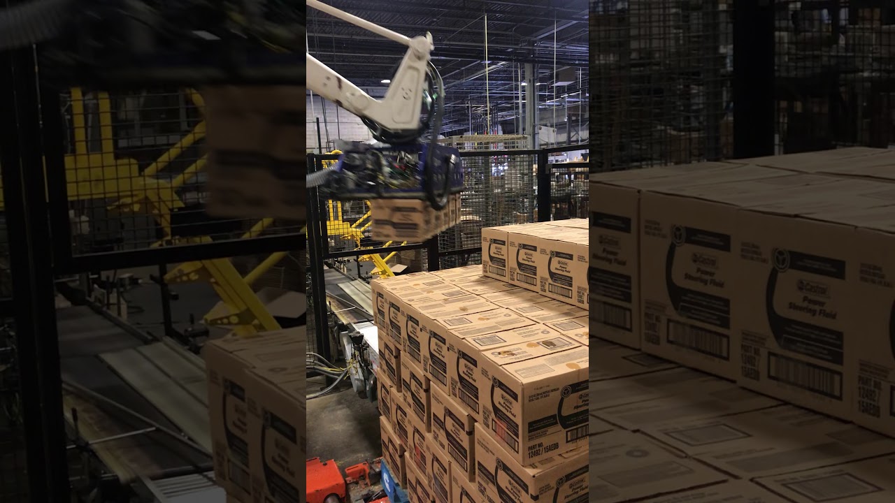 Box Stacking ABB robot