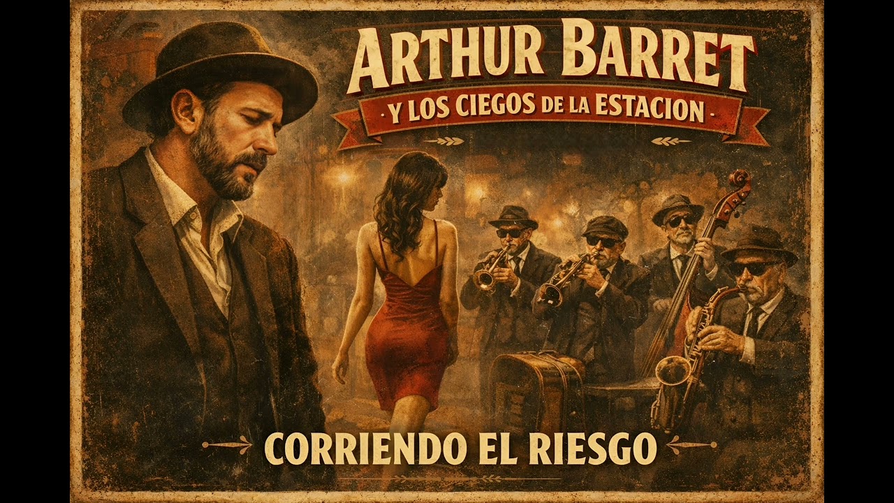 CORRIENDO EL RIESGO (Cover Mal Momento) - Arthur Barret y Los Ciegos de la Estación 