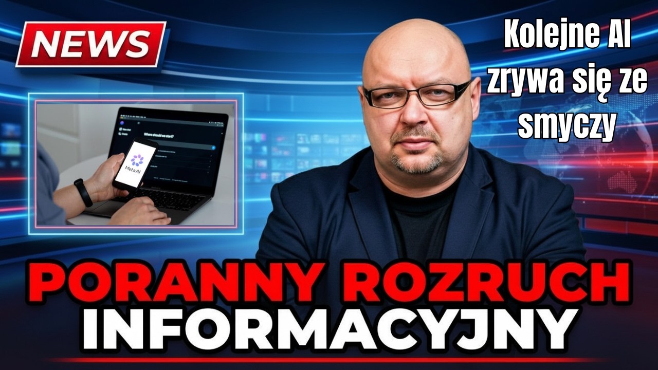 Poranny Rozruch Informacyjny #76. Kolejne AI zrywa sie ze smyczy. Co będzie dalej? Kapitan Lisowski