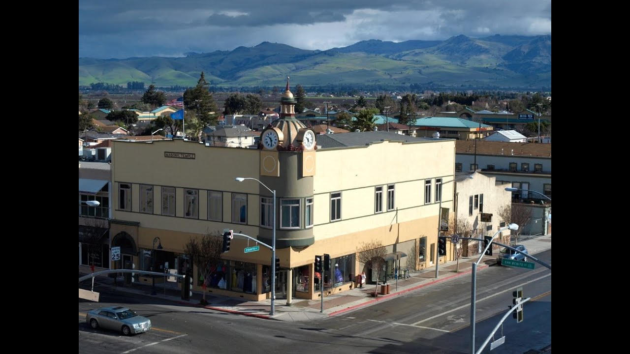 Downtown Hollister, California