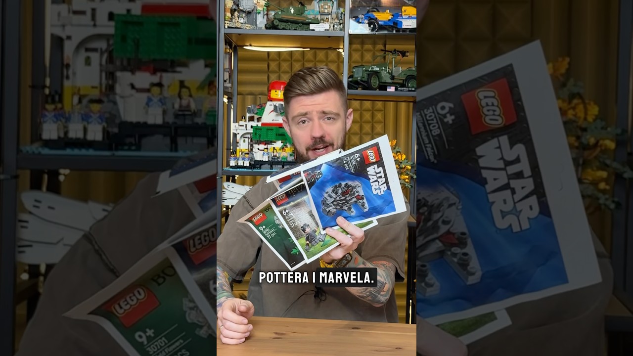JAK WYGLĄDAJĄ NAJNOWSZE POLYBAGI LEGO?🤔 #lego