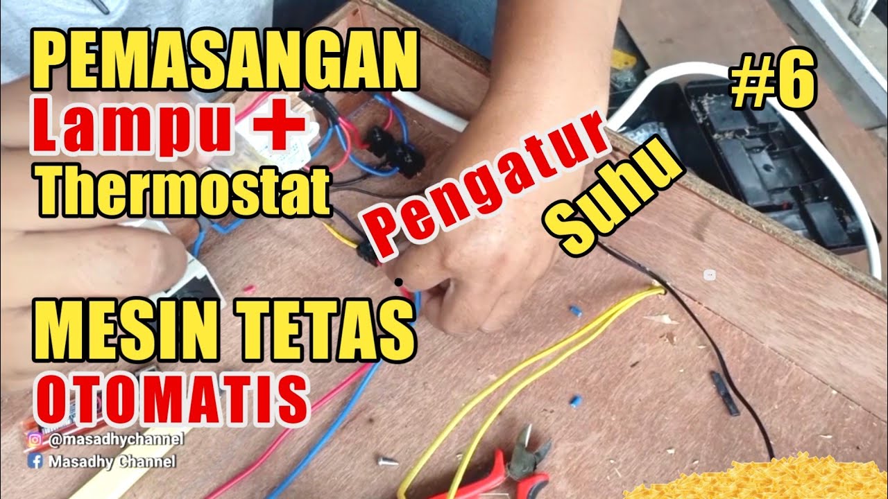 MUDAH MERAKIT MESIN PENETAS TELUR