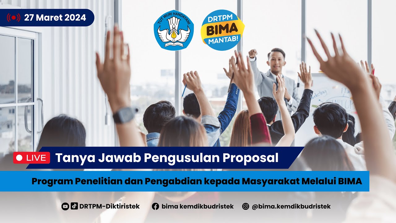 Tanya Jawab Pengusulan Proposal melalui BIMA (Bagian 1)