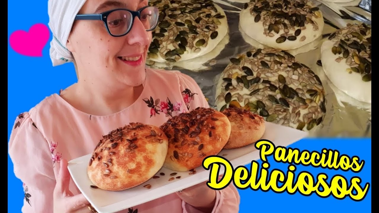 Panecillos con semillas! PASO A PASO! DELICIOSOS!