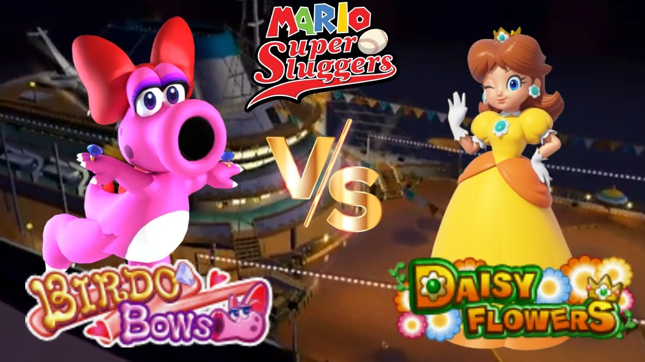 Super Mario Sluggers - Season 10 Game 8 Birdo vs Daisy [Daisy Cruiser Night]