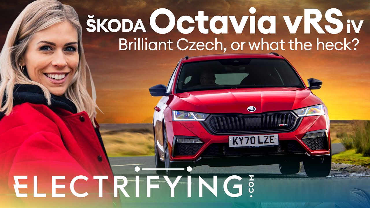 Skoda Octavia vRS iV Estate 2021 review – Brilliant Czech or what the heck? / Electrifying