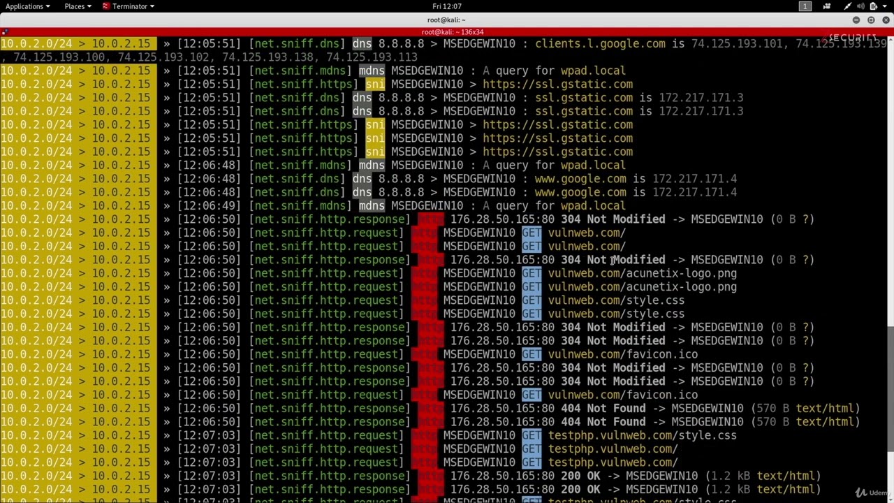 13.  Spying on Network Devices 👀 | Capture Passwords & Websites with Bettercap (MITM Attack)