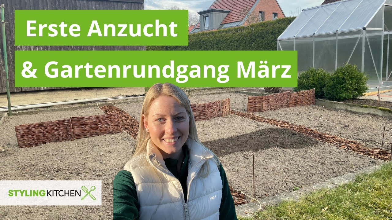 Beetplanung und Anzucht im März / Rote Bete vorziehen / Gartenrundgang im März / Stylingkitchen