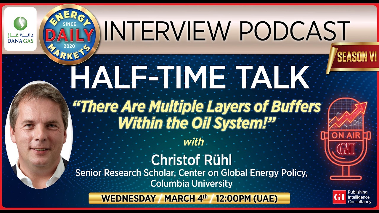 Energy Markets Series: Half-Time Talk Weekly Feature Interview
