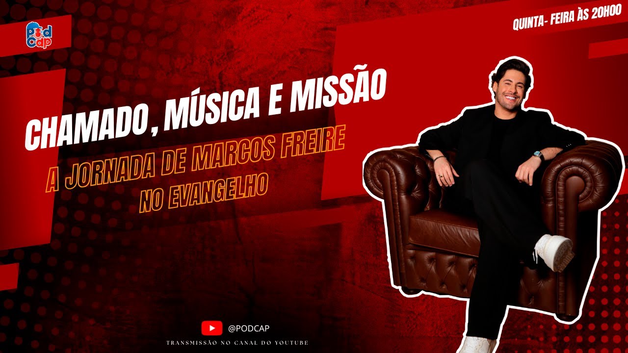 CHAMADO, MÚSICA E MISSÃO: A JORNADA DE MARCOS FREIRE NO EVANGELHO - COM@MarcosFreire